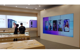 Màn hình ghép (Video Wall) Samsung 2 x (3x3x46 inches) HUAWEI VN