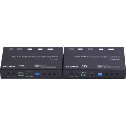 KCE812RK3-4K HDMI + USB KVM Extender over IP / Fiber