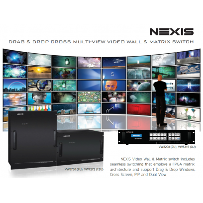 NEXIS VIDEO WALL CONTROLLER