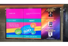 Màn hình ghép (Video Wall) Samsung 3 x 3 x 46 inches Bảo hiểm Chubb Life