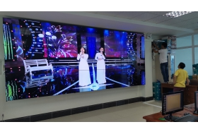 Màn hình ghép (Video Wall) 3x4x55 inches Điện Lực Hậu Giang
